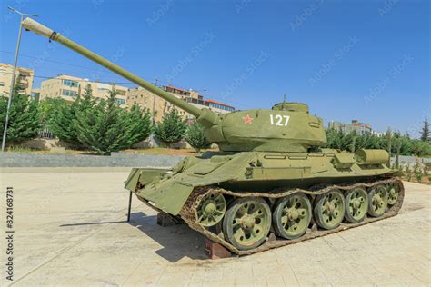 Royal Tank Museum Amman Jordan May Detailed View Of The