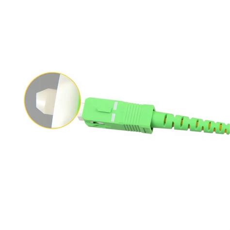 Sparkle Info Solution Sc Apc To Sc Apc Single Mode Optical Patch Cord