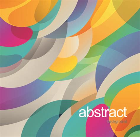 Multicolor Elements Abstract Vector Background Vectors Graphic Art