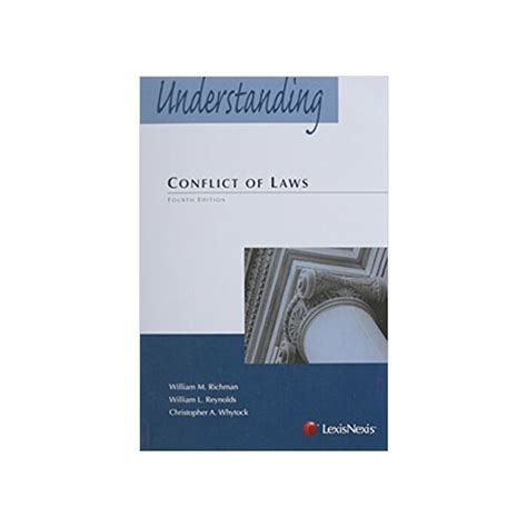 Understanding Series Understanding Conflict Of Law BarristerBooks