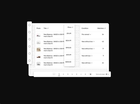 Data Tables By Wesley Anderson On Dribbble