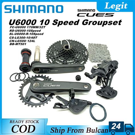 Shimano Cues U S Mtb Bicycle Fc U Mm T Bb Mt And Cn