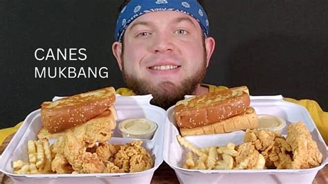 CANES MUKBANG ASMR No Talking YouTube