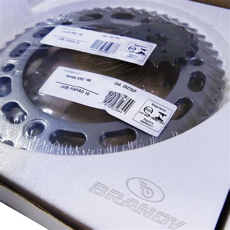 Kit Relação Honda XRE 190 Duraby Sem Corrente Brandy Motopeças