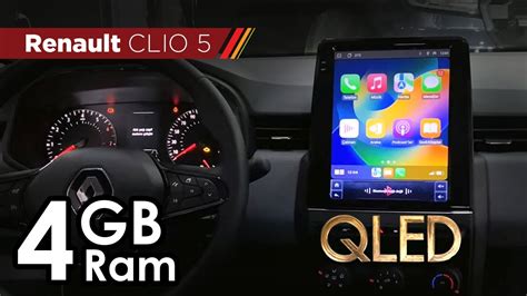 Renault Clio 5 TESLA 4 GB RAM Kablosuz Carplay Android Multimedya Navi