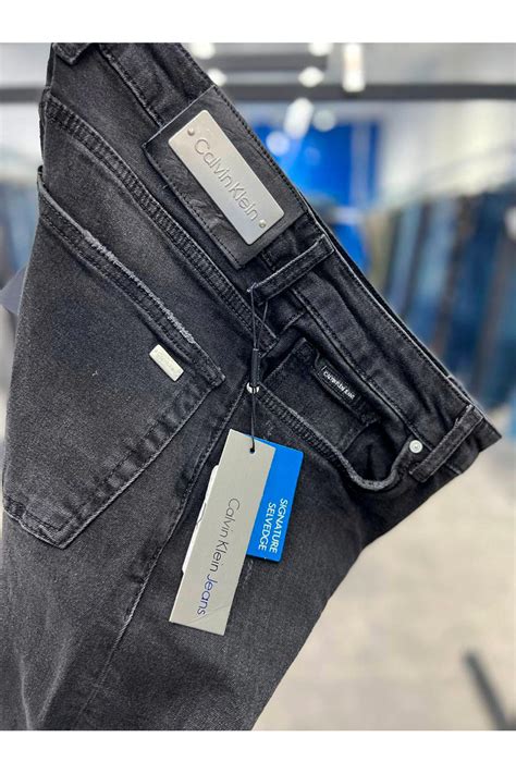 Calvin Klein Мужские чёрные джинсы