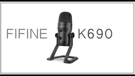 Fifine K690 Usb Best Budget Microphone Unboxing Review Manutec And Test Telugu Youtube