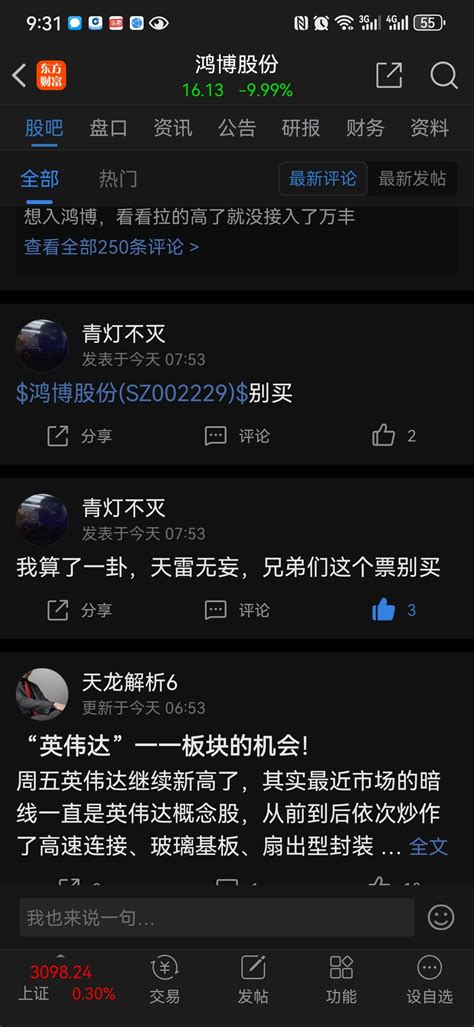 鸿博股份 Sz002229 鸿博股份 002229 股吧 东方财富网股吧