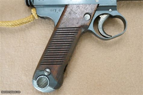 WW2 Japanese Nambu Type 14 Pistol In 8mm Nambu W Matching Mag Made By