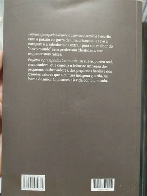 Livro Projetos e Presepadas de um Curumim na Amazônia Livros e