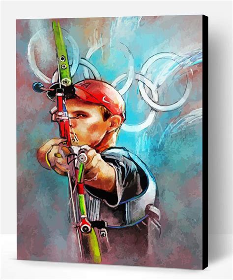 Aesthetic Archery Paint By Numbers Paint By Numbers Pro