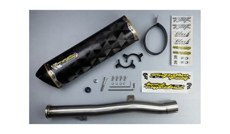 Escape TWO BROTHERS Carbono SUZUKI GSXF Katana 600 750 1998 2006