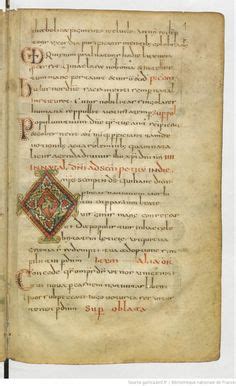 Sacramentaire De Gellone Paris Bnf Lat Dioc Se De Meaux