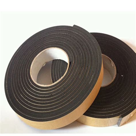 5Pcs/Lot EVA Single Sealing Tape Windows Doors Rubber Foam Seal Strips Black 3mmX2cmX5M-in Tape ...