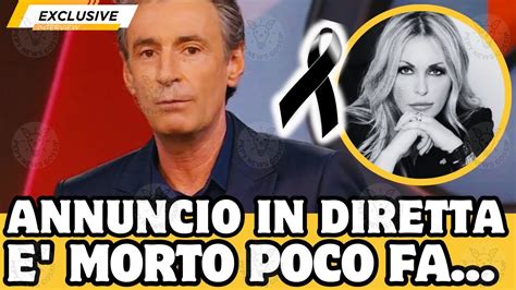 Tragico Lutto In Rai Annuncio Shock In Diretta Tv E Morto Poco