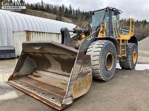 John Deere 744J Sn DW744JX614592 Wheel Loaders Construction