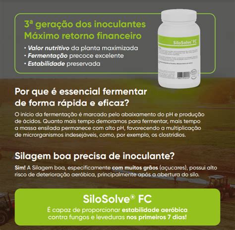 Inoculante Silosolve Fc Gr Ourofino Isoph S Produtos