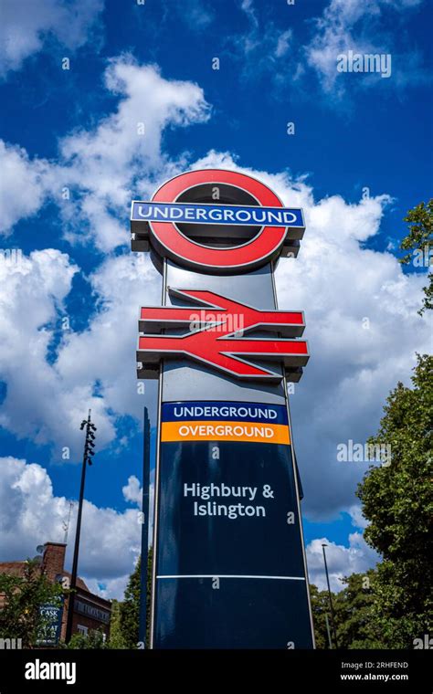 Highbury And Islington Station Sign London Sign For Highbury