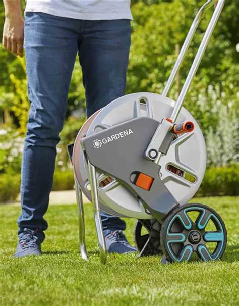 Gardena Schlauchwagen AquaRoll L Easy Metall Oldenburger Wohngarten