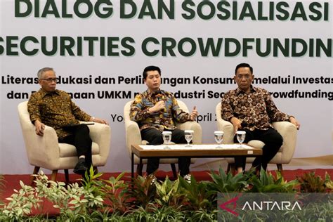 Aludi Ojk Sosialisasikan Pendanaan Umkm Skema Securities Crowdfunding