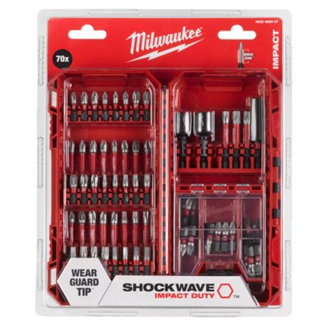 Milwaukee Coffret De Embouts De Vissage Pour Visseuse Choc