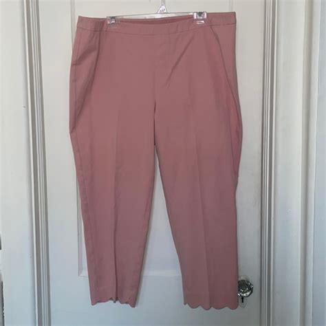 Isaac Mizrahi Pants Jumpsuits Isaac Mizrahi Pink Stretch Pants