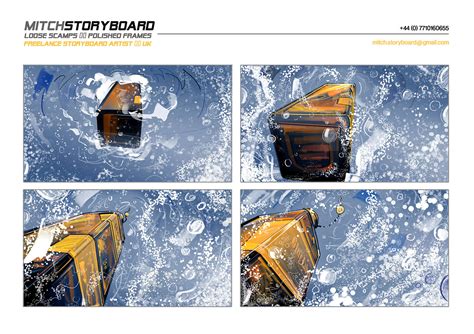 Mitch Storyboard Freelance Storyboard Artist London UK Behance