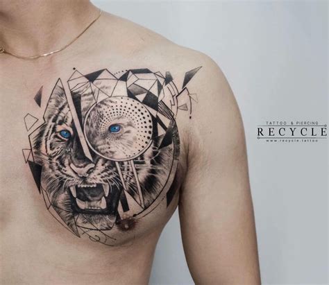 101 Best Chest Tiger Tattoo Ideas That Will Blow Your Mind!