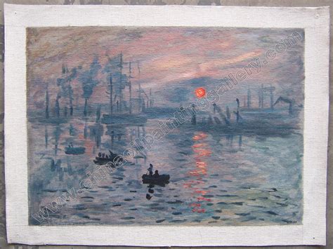 Impression Sunrise - Monet - oil painting reproduction - China Oil ...