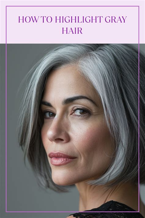 How To Highlight Gray Hair In 2024 Blonde Hair With Grey Highlights