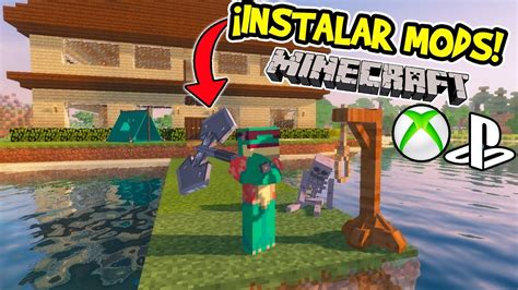 Como Instalar Mods Addons En Minecraft De Xbox Playstation Switch