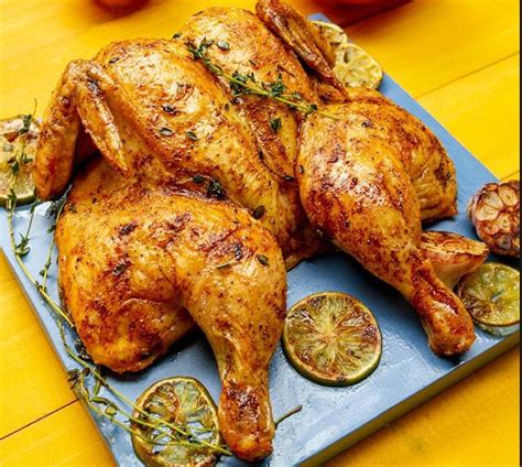 Pollo asado en mariposa con limón y paprika RimixRadio Noticias para