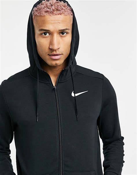 Nike Training Dri Fit Sweat à Capuche En Polaire Noir Asos