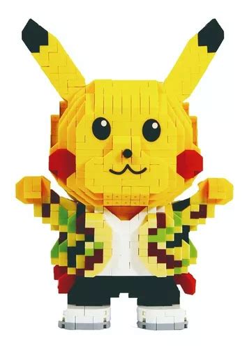 Rompecabezas 3d Pokemon Mini Bloques Armables Pikachu Chamar Cuotas