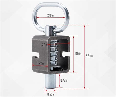 Spring Locking Pin – Rocky Valley Fab LLC