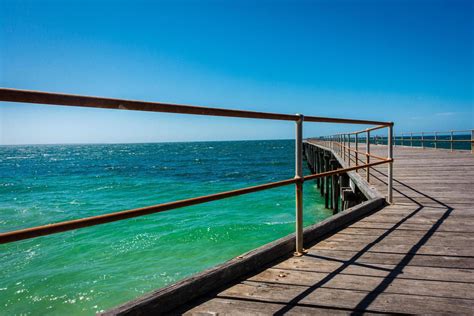 Wooden Jetty on Kangaroo Island 10112196 Stock Photo at Vecteezy