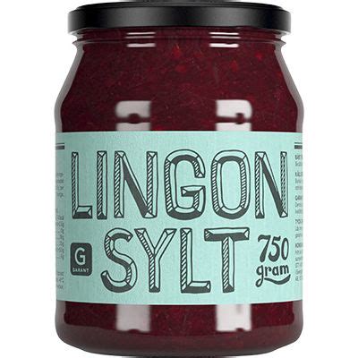 Lingonsylt 750 G Ditt Svenska Skafferi