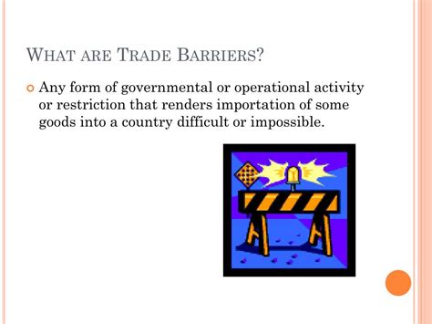 Ppt Barriers To Trade Powerpoint Presentation Free Download Id2486979