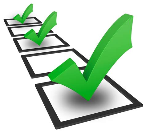 Checklist Organization Completion Steps Priorities Png