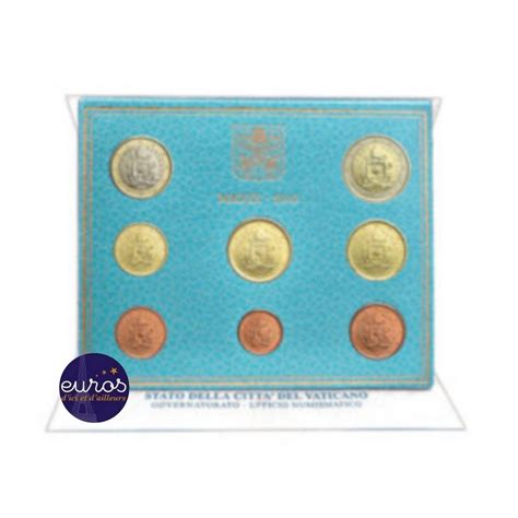 Set BU Vatican 2019 Série 1 cent à 2 euros Brillant Universel