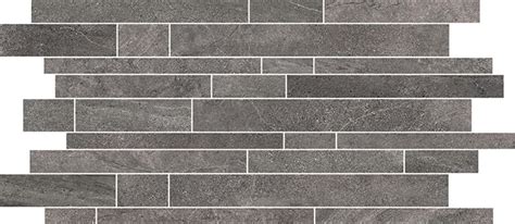 NovaBell Aspen Muretto Mosaik 30x60cm Basalt R10 Rekt APN227N