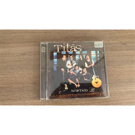 Cd Tit S Acustico Mtv Shopee Brasil