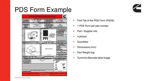 Pds Form Overview And Instructions For Completing Ppt Download