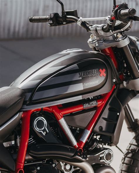 Limited Edition Ducati Scrambler Desert Sled Fasthouse Revealed