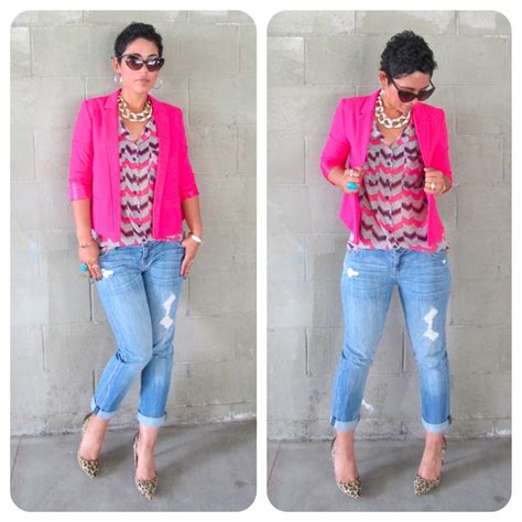 Best How To Wear My Pink Blazer Images On Pinterest Pink Blazers