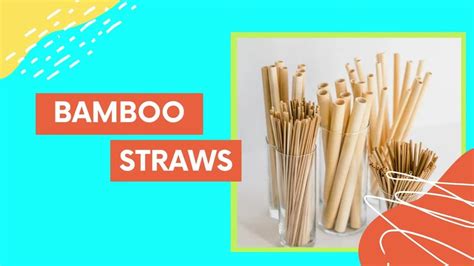 Biodegradable Eco Friendly Bamboo Straws Disposable Straws At Rs