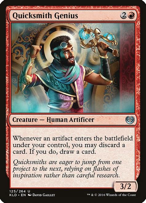 Quicksmith Genius Kaladesh Magic The Gathering