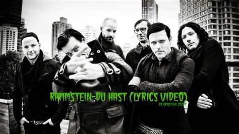 Rammstein-Du hast (Lyrics video) Chords - Chordify