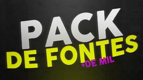 Pack De Fontes Para PC 180 Fontes Famosas Descubra O Poder Da