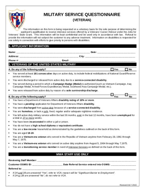 Na 13075 Questionnaire About Military Service Doc Template Pdffiller